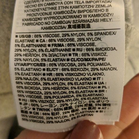 NWOT Banana Republic - Greay Tank - Picture 4 of 5